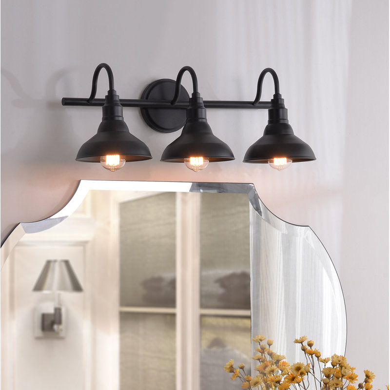 Joss & Main Brummett 3Light Dimmable Vanity Light & Reviews Wayfair